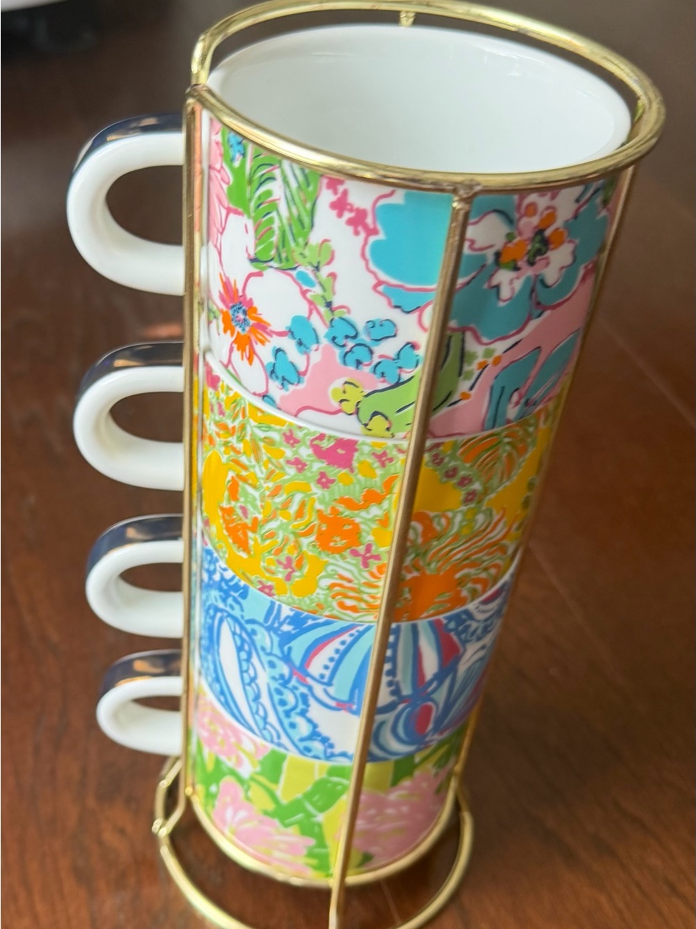 Lilly Pulitzer coffee cups